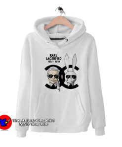 Karl Lagerfeld And Rabbit Chanel Unisex Hoodie