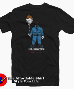 Michael Myers Balloon Head Halloween T-shirt