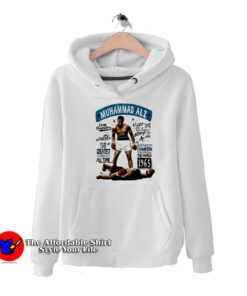 Muhammad Ali Famous Quotes Unisex Hoodie