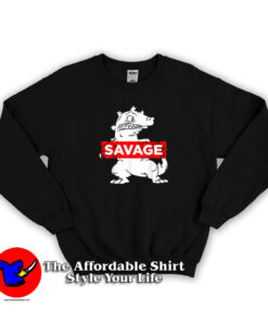 Nickelodeon Reptar Savage Graphic Unisex Sweatshirt