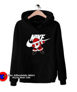 Nike Christmas Santa Claus Dabbing Unisex Hoodie