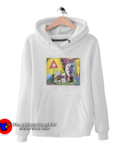 Picasso Palette Candlestick And Bust Of Minotaur Hoodie