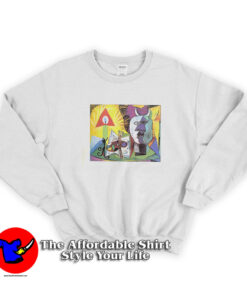Picasso Palette Candlestick And Bust Of Minotaur Sweatshirt