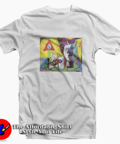 Picasso Palette Candlestick And Bust Of Minotaur T-shirt