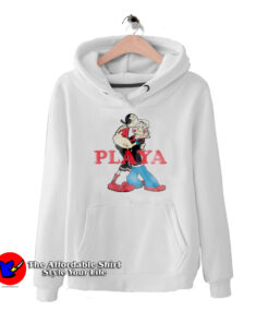 Popeye Playa Olive Oyl Cartoon Vintage Unisex Hoodie