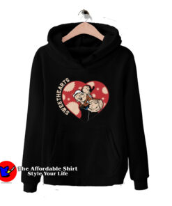 Popeye The Sailor Man Olive Oyl Sweet Hearts Hoodie