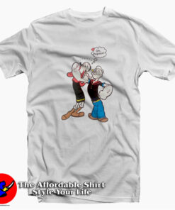 Popeye The Sailor Man and Olive Oyl Oh Popeye T-shirt