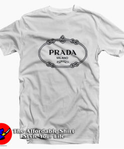 Prada Melano Crew Logo Unisex T-shirt