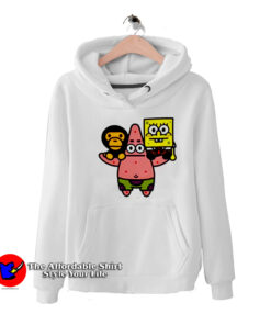 Rare Baby milo Bape x Spongebob Unisex Hoodie