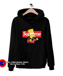 Smoking Bart The Simpsons Supreme Unisex Hoodie