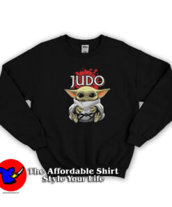 Star Wars Baby Yoda Judo Funny Parody Unisex Sweatshirt