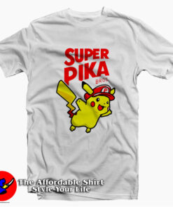 Super Mario Parody Super Pika Bros Unisex T-shirt