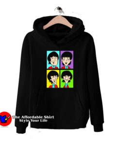 The Beatles Funny Cartoon Graphic Unisex Hoodie