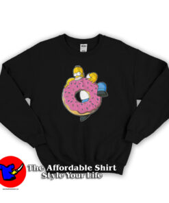 The Simpsons Homer Donut Funny Unisex Sweatshirt