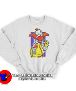 The Simpsons Krusty The Clown Graphic Unisex Sweatshirt