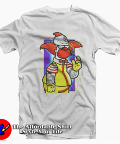 The Simpsons Krusty The Clown Graphic Unisex T-shirt