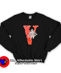 V-Lone Hip-Hop Red Baby Angel Unisex Sweatshirt