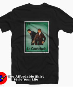 Will Smith Slaps Chris Rock La Cachetada Loteria T-shirt