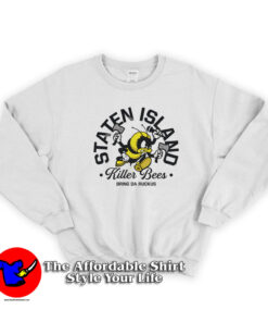 Wu-Tang Staten Island Killer Bees 90s Graphic Sweatshirt