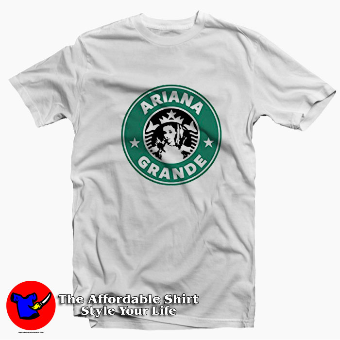 Starbucks Logo Ariana Grande Hoodie S-2XL 