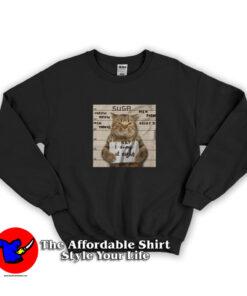 BTS Suga Meow Meow Min Yoongi I Rap At Night Sweatshirt