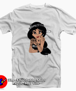 Cartoon Princess Jasmine Gothic Parody Unisex T-shirt