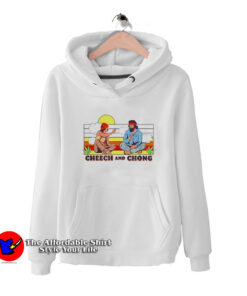 Cheech And Chong Sunset Smoke Buds Unisex Hoodie