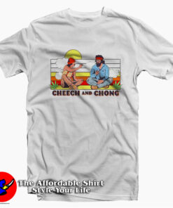 Cheech And Chong Sunset Smoke Buds T-shirt