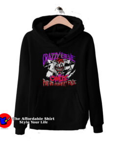 Crazzy Steve Put On a Happy Face Vintage Hoodie