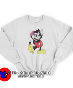 Cute Drop Dead Mickey Mouse Unisex Sweatshirt