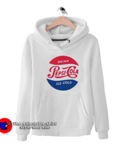 Drink Pepsi Cola Ice Cold vintage Logo Unisex Hoodie