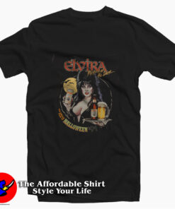 Elvira Mistress of The Dark Fright Light Vintage T-shirt