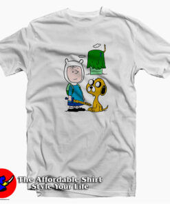 Funny Snoopy Peanuts Adventure Time Unisex T-shirt