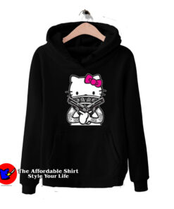 Gangster Hello Kitty Tattoo Funny Unisex Hoodie