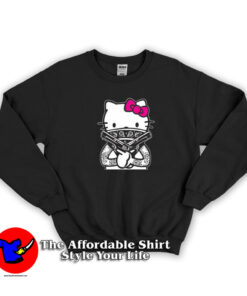 Gangster Hello Kitty Tattoo Funny Unisex Sweatshirt