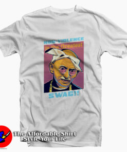 Ghandi Tupac Shakur Hip Hop Parody Unisex T-shirt