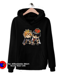 Haikyuu Hinata and Kageyama Chibi Unisex Hoodie