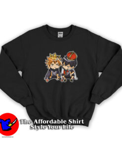 Haikyuu Hinata and Kageyama Chibi Unisex Sweatshirt