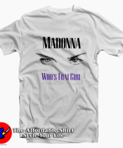 Madonna Who’s That Girl Vintage Unisex T-shirt