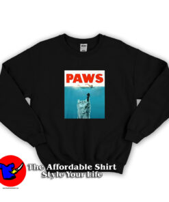 Paws Kitten Meow Parody Funny Parody Sweatshirt