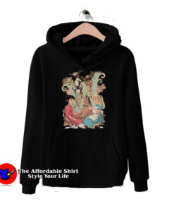 Spirited Away x Alice In Wonderland Art Unisex Hoodie