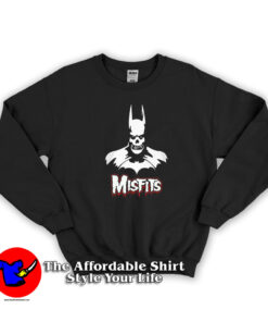 The Misfits Band Vintage Mashup Batman Unisex Sweatshirt