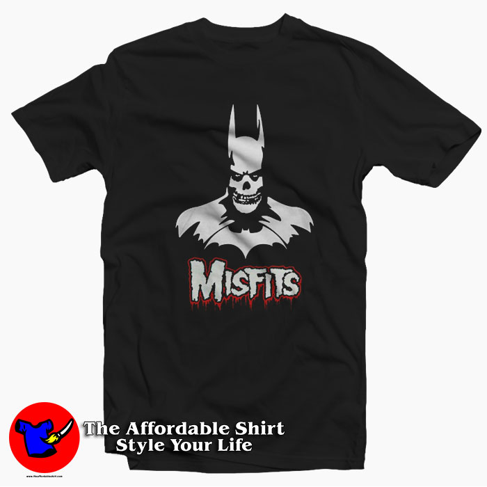 The Misfits Band Vintage Mashup Batman Unisex T-shirt | Theaffordableshirt