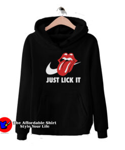 The Rolling Stone x Nike Just Lick It Parody Unisex Hoodie