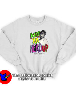 Tupac Shakur Keep Ya Head Up Vintage Sweatshirt