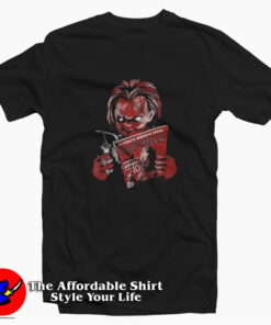 Vintage Chucky Childs Play Killa Black Red T-shirt