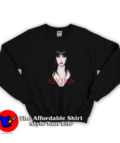 Vintage Elvira Mistress Of The Dark Unisex Sweatshirt