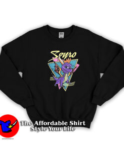 Vintage Funny Spyro The Dragon Unisex Sweatshirt