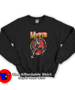 Vintage Misfits Skeleton Singing Solo Unisex Sweatshirt