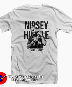 Vintage Rapper Nipsey Hussle 1985-2019 Unisex T-shirt